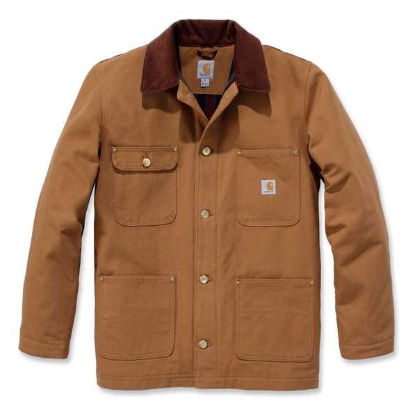 Carhartt Firm Duck Chore Coat-Carhartt Brown-XL