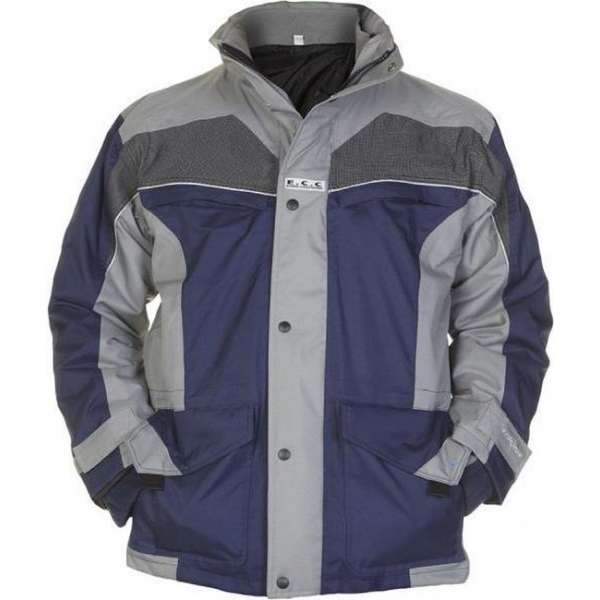 Hydrowear Klagenfurt Parka – Wind- en Waterdicht – Blauw/Grijs maat XXL - Werkjas