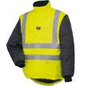 Helly Hansen 73374 Potsdam jas fluo geel/zwart maat XXXL