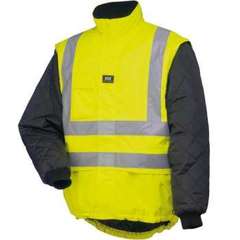 Helly Hansen 73374 Potsdam jas fluo geel/zwart maat XXXL