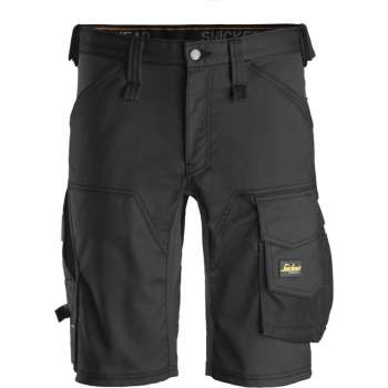 Snickers Workwear AW Stretch Short Zwart 52 61430404052