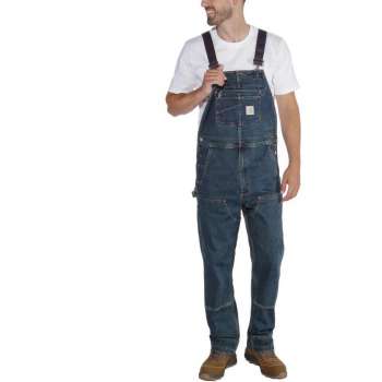 Carhartt Rugged Flex® Denim Bib Overall-42-34