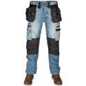 Dunderdon P12 stonewash denim werkbroek