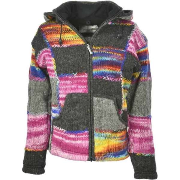 Pure Wool damesvest WJK-06 - multi - M