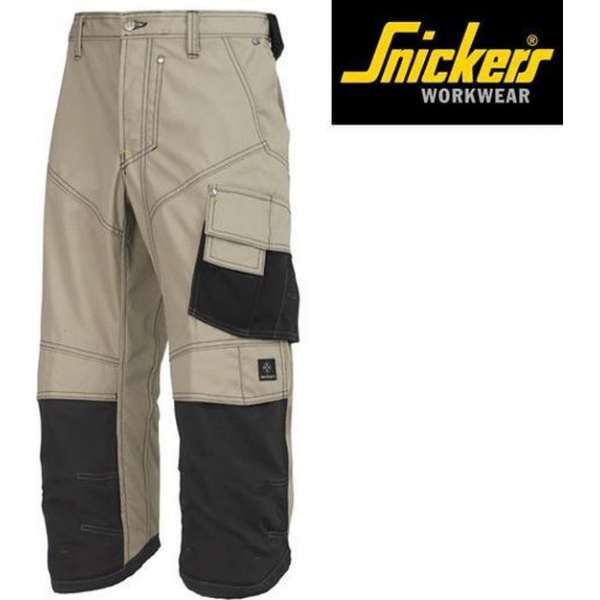 Snickers 3913 Rip-Stop Pirate Broek zonder Holsterzakken – Kaki maat 52