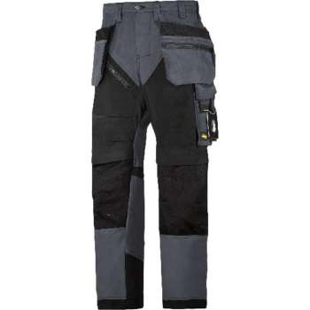 Snickers Ruffwork werkbroek 6202-5804 SteelGrey/Black mt.64