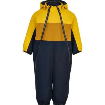 Color Kids - Coverall sneeuwpak voor baby's - Colorblock - Donkerblauw - maat 92cm