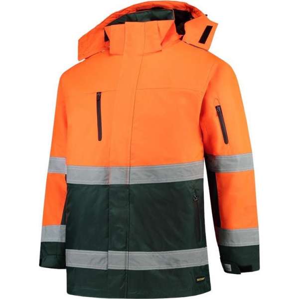 Parka Iso20471 Bicolor Fluor Orange-green - Xxl 403004orangreenxxl