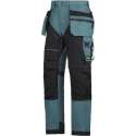 Snickers Ruffwork werkbroek 6202-5104 Petrol/Black mt.62