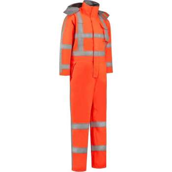 Dapro Protector Multinorm Regenpak - Maat S - Hi-Vis Oranje - Vlamvertragend , antistatisch en chemicaliën resistent