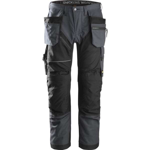 Snickers Ruffwork werkbroek - zwart/grijs - mt.46