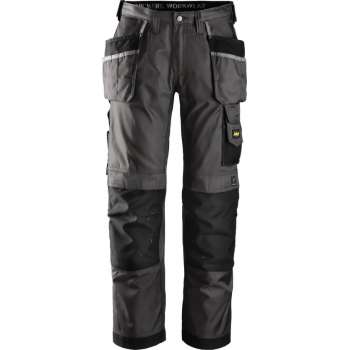 Snickers werkbroek - met holsterzakken - Workwear - 3212 - grijs - maat 44