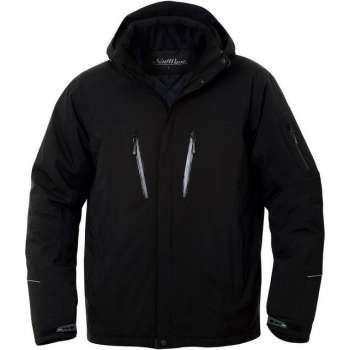 Sanders softshell jack zwart l