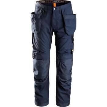 Snickers Workwear AllRoundWork Broek HP Donker Blauw 48 6201 (Jeansmaat 33/32)