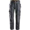 Snickers Workwear AllRoundWork Broek+ HP Staal Grijs 104 62005858104