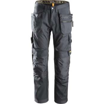 Snickers Workwear AllRoundWork Broek+ HP Staal Grijs 104 62005858104