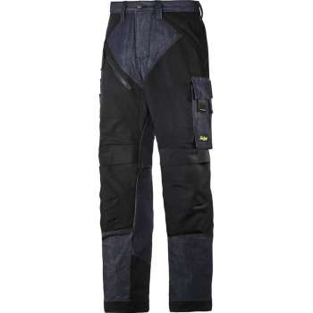 Snickers RuffWork werkbroek - Denim/Black - mt.46