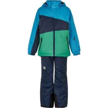 Color Kids - Skipak voor jongens - Colorblock - Lichtblauw - maat 122cm