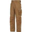 Snickers Canvas+ Broek 3314 - Mannen - Bruin - 50