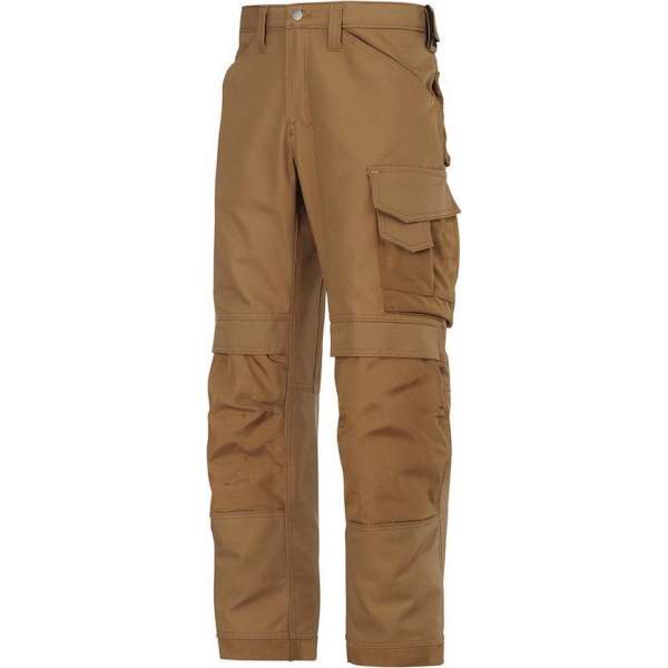 Snickers Canvas+ Broek 3314 - Mannen - Bruin - 50