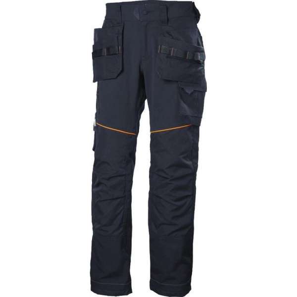 Helly Hansen Chelsea Evolution werkbroek + smartpocket - Marine | Oranje - 52