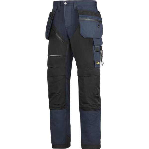 Snickers Ruffwork werkbroek 6202-9504 Navy/Black mt.50