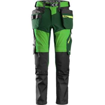 Snickers FlexiWork Stretch Werkbroek+ Holsterzakken 6940 - Mannen - Appelgroen - 48