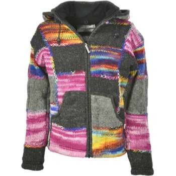 Pure Wool damesvest WJK-06 - multi - S