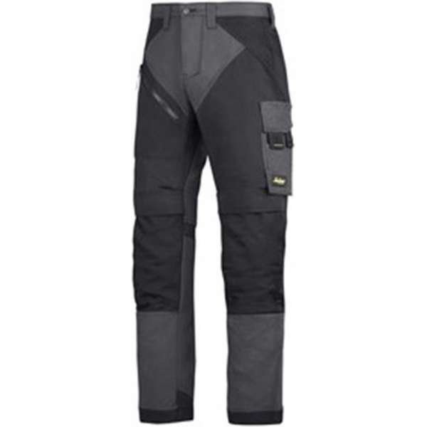 Snickers RuffWork werkbroek 6303-5804 SteelGrey/Black mt.62