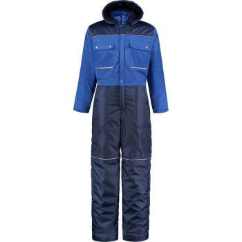 GAEVE Winteroverall polyester/katoen - koningsblauw/navy - maat 68