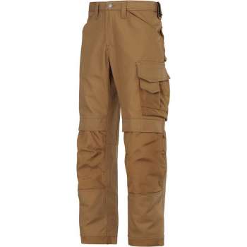 Snickers Canvas+ Broek 3314 - Mannen - Bruin - 54