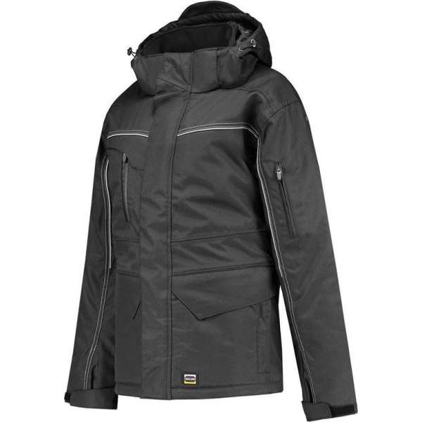 Tricorp 402007 Midi Parka Canvas Donkergrijs maat XXXL