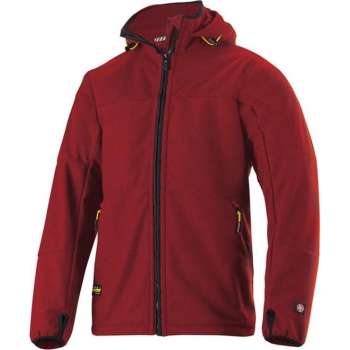 Snickers WINDSTOPPER Fleece Jack - 8088-1600 - Chili rood - maat L