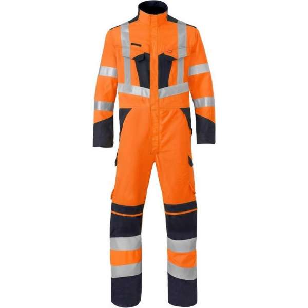 Havep 20251 Overall Fluo Oranje/Marine maat 58