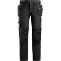 Snickers Workwear full stretch werkbroek met holsterzakken zwart 56