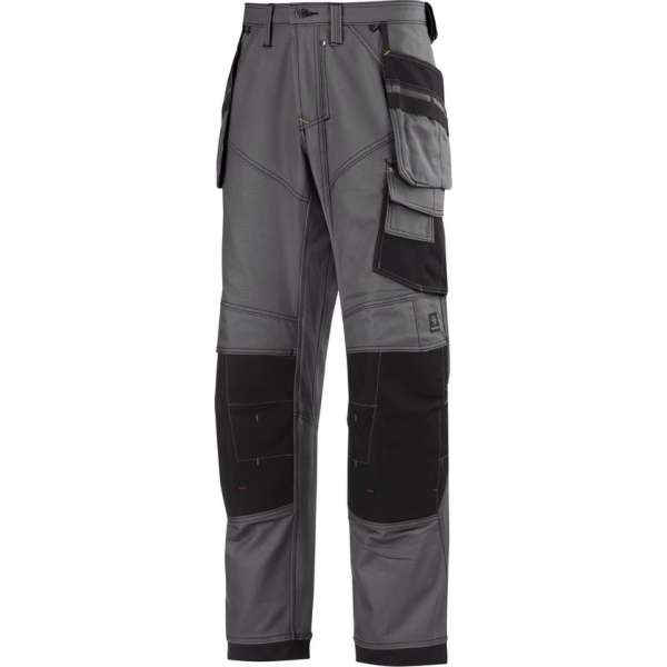 Snickers XTR Craftsmen Trousers Staalgrijs/Zwart maat 42 Jeansmaat W28 L32 32445804042