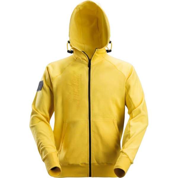 Snickers Workwear Logo FZ Hoodie Geel  L 28800600006