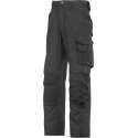 Snickers Canvas+™ Werkbroek 3314-5804-Staal grijs/Zwart-88