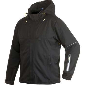 Projob 3406 Softshell jas - 3 lagen - Zwart - XL - Powered by Craft