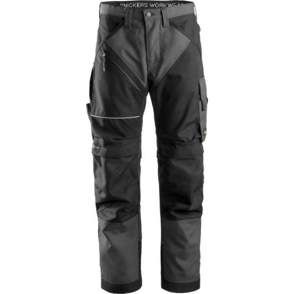 Snickers Workwear Snickers 6303 Werkbroek RuffWork Staalgrijs/Zwart