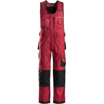 Snickers Bodybroek Duratwill 0312 - Mannen - Rood - 50