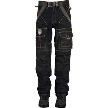 Beckum Workwear EBT14 Jeans met B-Protect Knie Denim blue 44 36