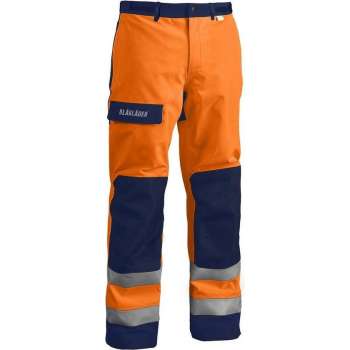 Blåkläder 1808-1979 GORE-TEX® shell werkbroek Oranje/Marineblauw maat 52