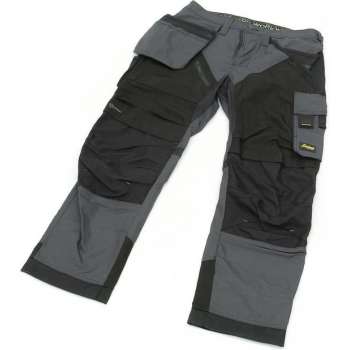 Snickers Ruffwork werkbroek 6203-5804 Steelgrey/Black mt.48