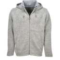 Pure Wool herenvest MNL-1704 Lichtgrijs - grijs - S