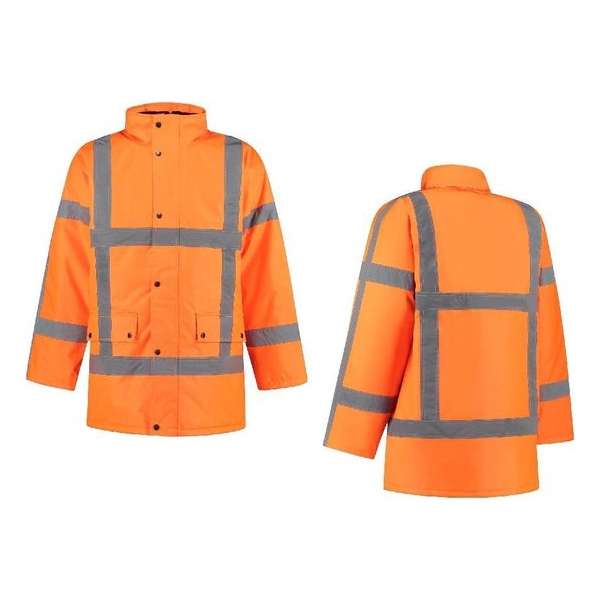 Parka High Visibility RWS FluoOranje maat XS