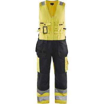 Blåkläder 2653-1804 Amerikaanse overall High Vis Geel/Zwart maat D104