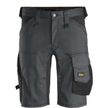 Snickers Workwear AW Stretch Short Staal Grijs 6143 - M44 (W30")