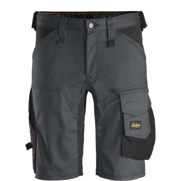 Snickers Workwear AW Stretch Short Staal Grijs 6143 - M44 (W30")