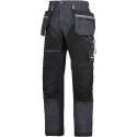 Snickers Ruffwork werkbroek 6204-6504 Denim/Zwart mt.60